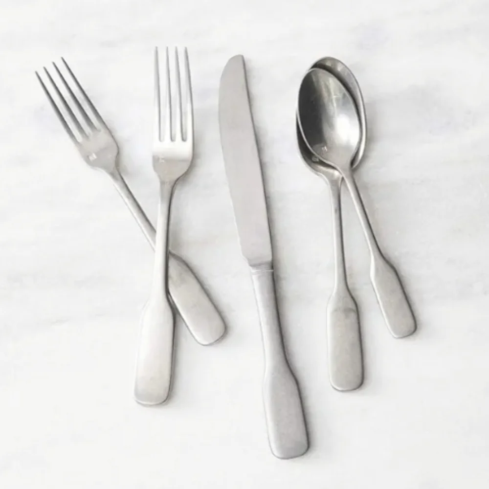 ♥️BUT 2 GET 1 FREE FORTESSA Ashton 18/10 Stainless Steel Flatware, 5 Piece